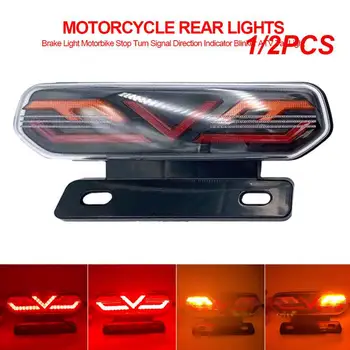 1/2KS Motocykel Zadné Svetlá LED Motocykel Brzdové Svetlo ATV zadné Svetlo Motocyklové Stop Zase Signál Smerom Indikátor Blinker