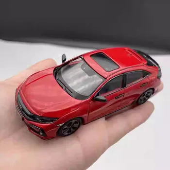 1/43 Rozsahu Honda Civic Hatchback 2023 Červená Diecast Model Auta Zber