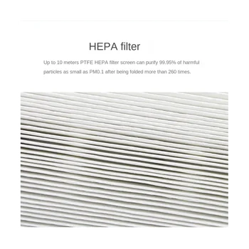 1 Pár HEPA Filter pre Dyson Čistička HP04 HP05 TP04 TP05 DP04 HEPA Uhlíkovej Tkaniny Filter Obrazovky Výmenu-B