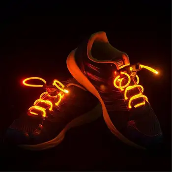1 Pár Svietiace Šnúrky LED Svetlo, Obuvi, Šnúrky, Žiariace V Tme Noci Farebné Fluorescenčné Shoelace 80 cm Pre Deti, Dospelých Darček