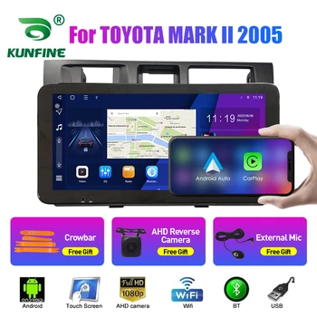 10.33 Palcový autorádia Pre TOYOTA MARK II 2005 2Din Android Octa-Core Auto Stereo DVD Prehrávač, GPS Navigáciu QLED Obrazovke Carplay