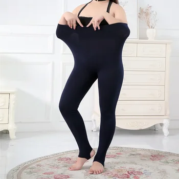 100-150kg Jeseň žena legíny Vysokej Stretch Black Trample Nohy Legíny Vysoký Pás Leggigns Farbou Skinny Nohavice