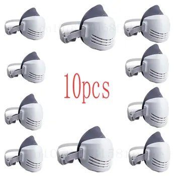 10pcs Opakovane Umývateľný protiprachová Respirátor Polovicu Tváre Proti Oparu Hmly Bezpečnosť Stavebné Brúsenie Plynové Masky s 1201 Filter Postieľka