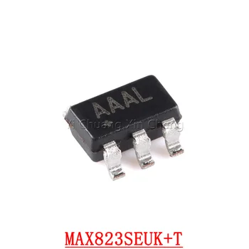 10Pieces MAX823SEUK+T SOT-23-5 CE;AAAL 5-Pin Mikroprocesor Dohľadu Obvody S Watchdog Timer A Manuálny Reset