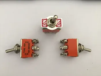 1PCS 6-Pin, NA-NA Prepínanie Prepínače 15A 250V