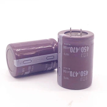 1pcs/veľa 450V 470UF hliníkové elektrolytický kondenzátor veľkosť 35*50mm 450v470uf 20%