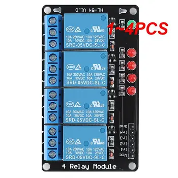 1~4PCS 5V 4 Kanálový Reléový Modul Rady č optocoupler relay Doska pre Arduino 8051 AVR PIC DSP ARM ARM MSP430 TTL logiky