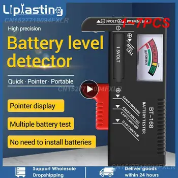 1~7PCS AA/AAA/C/D/9V/1,5 V batérie Univerzálny gombíkovú Batériu Farebne Meter Uviesť Volt Tester Checker BT168 Moc