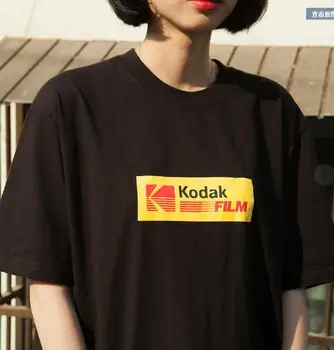 2023 Lete Muži Ženy Tee IN Korean Módne Retro Voľne Žijúcich List-Krátke rukávy Bavlnené tričko Nadrozmerné Topy Unisex Y2k Čaj
