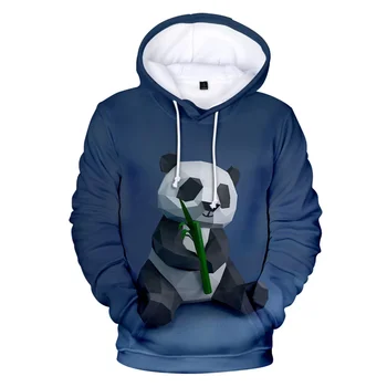 2023 Nové Kreatívne Čínska Panda Muži Ženy Hoodies Mikina Harajuku 3D Vytlačené Pattert Roztomilý Pulóvre Móda Jeseň Oblečenie