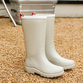 2023 Vody Boot Žena, Anti-slip Dážď Topánky pre Ženy Prší Topánky Dámske Gumy Nepremokavé Gumboots Dámy Ponúknuť Rainrainwater