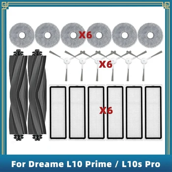 20Piece Diely Príslušenstvo Pre Dreame Topánok L10 Prime / L10S Pro Vysávač Hlavné Bočné Kefa Hepa Filter Mop Handričkou
