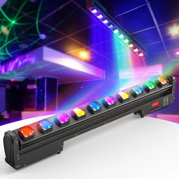 250W Swing Dot Lúč Wall Washer Svetlo RGBW LED DJ, Disco Svetlo DMX Fáze Svetelný Efekt Pre Tanečné Party Dovolenku, Svadobnú Výzdobu