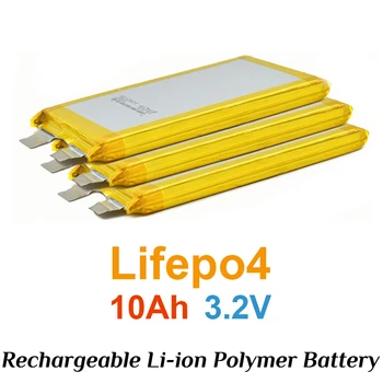 3.2 V 10000mAh Lifepo4 Nabíjateľná Li-ion Polymer Batérie s Vysokou Kapacitou pre Elektrické Bicykle Tablet PC, GPS, DVD Záložnej Batérie