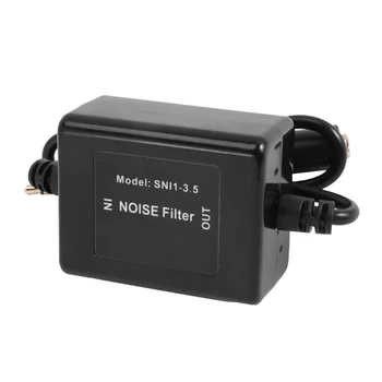 3,5 mm Aux Audio Noise Filter Zem Slučky Izolant Tlmič Auto Elektrické Stereo Slúchadlá Eliminator