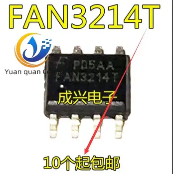 30pcs originálne nové FAN3214 FAN3214T SOP8 pin nízke bočné mriežky ovládač IC