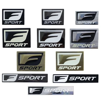 3d Kovové Logo F Sport Znak Auto Blatník Odznak batožinového priestoru Kotúča, Pre Lexus RX JE NX 300 IS350 CT 200H F G, F Sport Nálepky Príslušenstvo