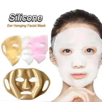 3D Silikónové pleťové Masky Držiteľ Hydratačné Opakovane Masky Kryt Zabrániť Vyparovaniu Krásy, Starostlivosť o Pleť, Pleťové Masky Starostlivosti o Pleť Nástroj