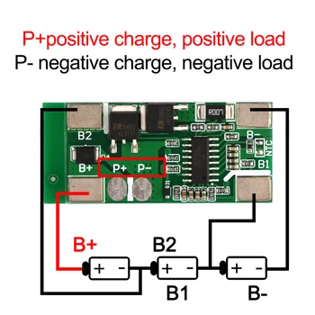 3S 7A Li-ion batéria Lítiová Batéria 18650 Nabíjačku PCB BMS Ochrany Rada 12V 11.1 V 12,6 V Zabrániť predraženia