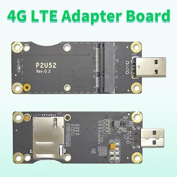 4G LTE Priemyselné Mini PCIe Pre USB Adaptér W/SIM Karta, Slot pre WWAN/3G, LTE/4G Bezdrôtového Modulu