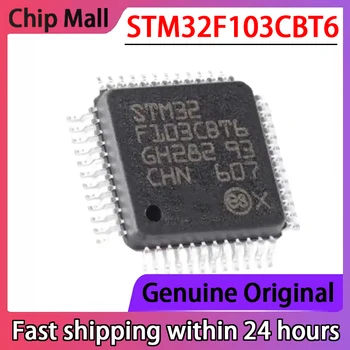 5 KS Originál STM32F103CBT6 STM32F103 LQFP-48 32-bitový Mikroprocesor MCU