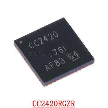 5Pieces Nové CC2420RGZR CC2420 IC RF TxRx Len 802.15.4 Zigbee® 2.4 GHz 48-VFQFN Vystavení Pad