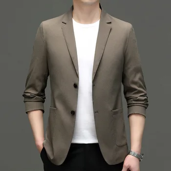 6995-2023 pánske oblek farby jari nové obchodné profesionálne pánske sako bežné kórejská verzia oblek