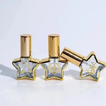 8ml Pentagram Parfum, Fľaša Sklo Spreji Prenosné Kozmetické Vzorky Dávkovanie Fľaša Malé Prázdnu Fľašu (Farba Náhodné)