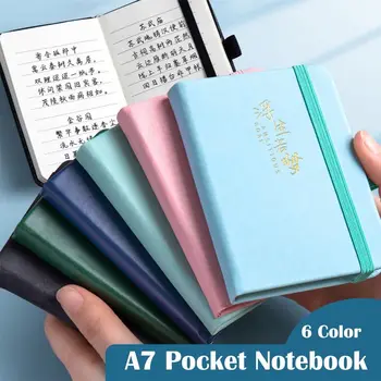A7 Denná Týždenný Mesačný Plánovač Notebook Prenosný Poznámka Knihu Vestník Mliečne Poznámkový Blok Plán Knihy, Kancelárske Písacie Potreby