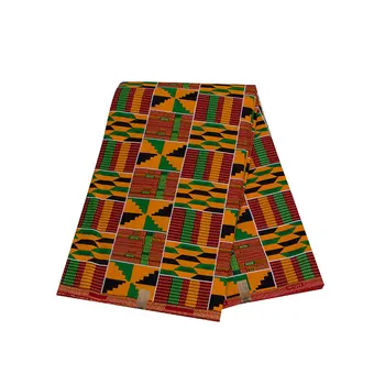 Ankara Textílie Vosk Afriky Tkanina 100% Bavlna Vysokej Kvality Afriky 2024 Mäkký Vosk Textílie 6yard pre Šaty