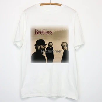 Bee Gees Stále Vodách T-Tričko Krátky Rukáv Bavlnenou Mužov Veľkosť S Na 5Xl Md1265
