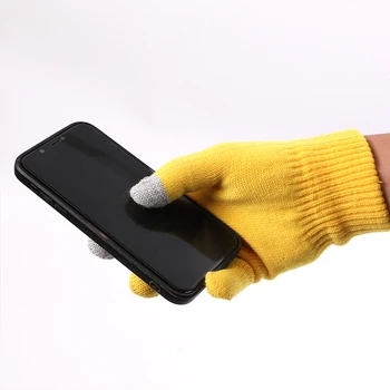 Bluetooth rukavice môžete zdvihnúť telefón rukavice audio headset dual-band music teplé dotykový displej rukavice Teplejšie Pletenie