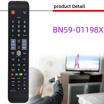 BN59-01198X Nahradiť Remote pre Samsung Smart TV UN40J6200 UN40J6300 UN55J6200 HDTV SUHDTV UN40J520D 5500 Series