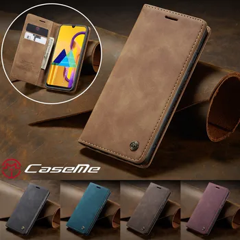 CaseMe Kože Flip puzdro pre Samsung M21 M31 M51 M32 M42 Magnetické Peňaženky Karty Kryt pre Galaxy M23 M33 M53 M32 M10 M20 M30 Coque
