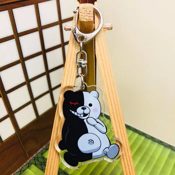 Danganronpa: Trigger Happy Zmätok Japonské Anime keychain Akryl popruh/charms/krúžok na kľúče