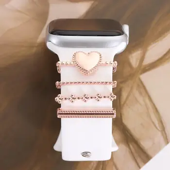 Dekorácie Pre Apple Hodinky Kapela Diamantových Šperkov Prívesky Príslušenstvo Wristbelt Charms watchstrap 20/22 mm hodinky, Náramok Ornament