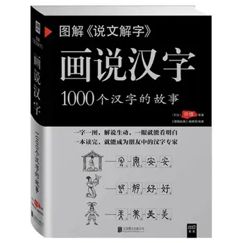 Diagram Výklad Slov Čínsky Znak Príbeh 1000 Čínske Znaky Jazyka, Písma Vývoj Knihy Libros Livros