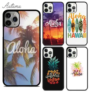 Dobrý deň, Hawaii Aloha Telefón puzdro pre iPhone 15 SE2020 11 12 13 14 Pro Max mini XR XS 6 7 8 Plus Kryt coque Fundas Shell
