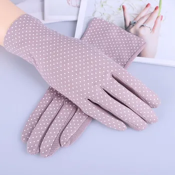 Dotykový displej rukavice Tenké rukavice pre ženy Dotykový displej rukavice Non-slip outdoor UV ochrany rukavice pre ženy