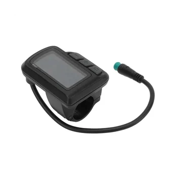 E-Bike Displej Meter LCD-EN06 Displej 24V 36V 48V s USB Silu, Rýchlosť Zobrazenia E-Bike Nepremokavé Plug