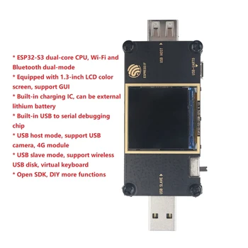 ESP32-S3-USB-OTG vývoj doska s ESP32-S3-Mini-1-N8 modul
