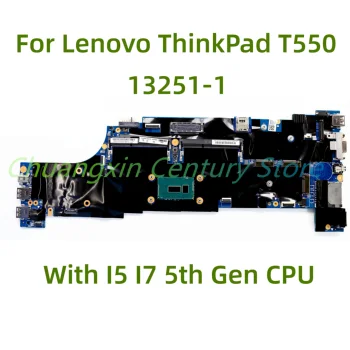 FRU: 00UR090 00UR106 Pre Lenovo Thinkpad T550 Notebook doske 13251-1 s I5, I7 5. Generácie PROCESORA 100% Testované Plne Práce