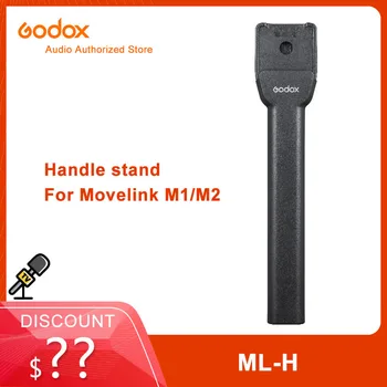 Godox ML-H Mikrofón Držiteľ Manipulovať Stojan Pre Godox Movelink M1 M2 TX Bezdrôtový mikrofón