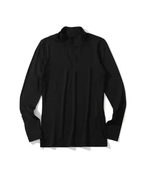 Golfové oblečenie žien vysoká krku s dlhým rukávom T-shirt 23 jeseň fashion rýchle sušenie elastické, univerzálne top