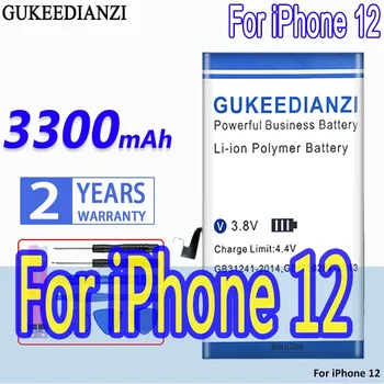 GUKEEDIANZI Batéria pre Apple IPhone 12 mini/Pro Max A2176 A2398 A2342