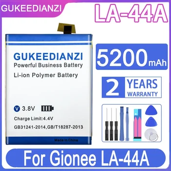 GUKEEDIANZI Náhradné Batérie LA44A 5200mAh Pre Gionee LA-44A Mobilného Telefónu, Batérie