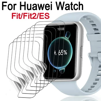 Hydrogel Fólia pre Huawei Sledovať Fit Fit3 ES Screen Protector, Anti-scratch Jasné Ochranná Fólia pre Huawei Smartwatch Príslušenstvo