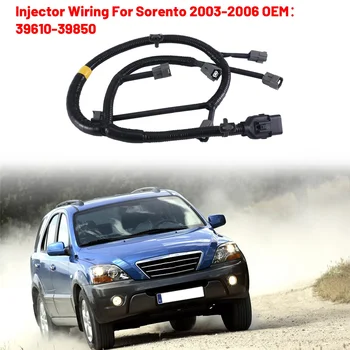 Injektor Elektroinštalácia pre Hyundai Terracan 2002 až 2006 pre Kia Sorento 2003-2006 Motora Palivo Injektor Elektroinštalácie Postroj 39610-39850