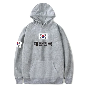 Juhokórejský Mikina s Kapucňou Muži Ženy Streetwear Oblečenie Kórea Príznak Tlač Hoodies kórejský Mládež Deti Pulóvre simplestyle
