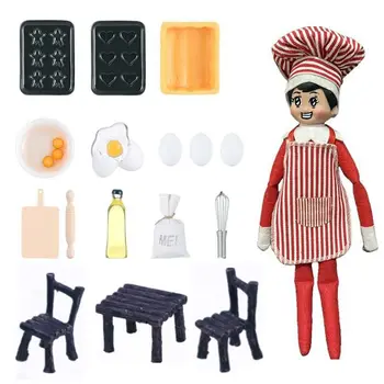 Kawaii 16 Položiek /Veľa Kuchyňa Deti Hračky Miniatúrny domček pre bábiky Príslušenstvo Mini Potraviny Doprava Zdarma Veci Pre Elf Barbie DIY Hra